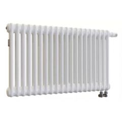 Радиатор секционный Arbonia (Арбония) 2057/28 нижнее подключение (с вентилем) № 69 1/2″ RAL 9016 Белый