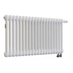 Радиатор секционный Arbonia (Арбония) 3057/10 нижнее подключение (с вентилем) № 69 твв 1/2″ RAL 9016 Белый