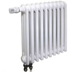 Радиатор секционный Arbonia (Арбония) 3030/16 нижнее подключение (с вентилем) № 69 1/2″ RAL 9016 Белый