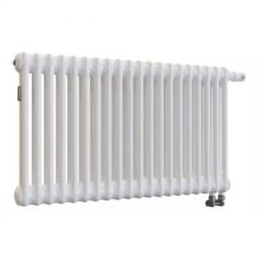 Радиатор секционный Arbonia (Арбония) 3057/8 нижнее подключение (с вентилем) № 69 твв 1/2″ RAL 9016 Белый