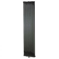 Радиатор секционный Arbonia 2180/10 центральное подключение без накладок 3/4 RAL 7016 Anthrazit Metallic