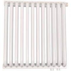 Радиатор стальной 2 трубчатый Rommer (Роммер) RST 2050/12 нижнее правое подключение RAL9016 (в комплекте 4 кронштейна) (RST-205012-020)