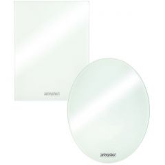 Дизайн крышка овальная Simplex (Симплекс) для регулирующих коробов Стекло (F11819)