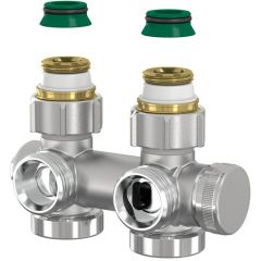 Узел подключения Simplex (Симплекс) Universal BH проходной и угловой с дренажем (F10447)