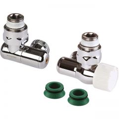 Узел нижнего подключения Simplex (Симплекс) VarioCon VG-2 хром 3/4x3/4 (в компл нип. 1/2) (F12016)