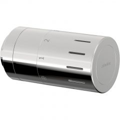 Термостатическая головка Simplex (Симплекс) Design TC-D1 с клеммным соединением, с установкой нуля, хром (F35323)