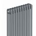 Радиатор стальной трубчатый Rifar (Рифар) Tubog Ventil 3180 6 секций 276x1800x107 мм нижнее подключение (с вентилем) 3/4″ Титан матовый