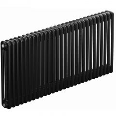 Радиатор стальной трубчатый Rifar (Рифар) Tubog 3057 28 секций 1288x565x107 мм боковое подключение 3/4″ Антрацит матовый