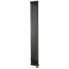 Радиатор секционный Kermi (Керми) 2180V/4 нижнее подключение (с вентилем) RAL 9005 МТ