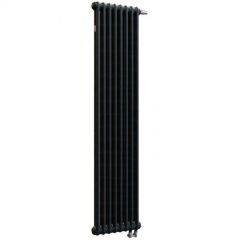 Радиатор секционный Kermi (Керми) 2180V/8 нижнее подключение (с вентилем) RAL 9005 МТ