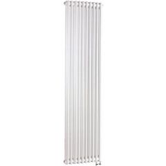 Радиатор секционный Kermi (Керми) 2180V/10 нижнее подключение (с вентилем) RAL 9016 Белый