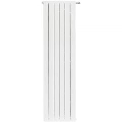 Радиатор алюминиевый Stout (Стаут) Oscar 2000 4 секции боковое подключение белый RAL 9010 (SRA-0110-200004)