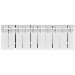 Радиатор биметаллический Stout (Стаут) Titan 200 10 секций боковое подключение белый RAL 9016 (SRB-3310-020010)