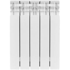 Радиатор биметаллический Stout (Стаут) Titan 500 5 секций боковое подключение белый RAL 9016 (SRB-3310-050005)