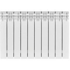 Радиатор биметаллический Stout (Стаут) Titan 500 10 секций боковое подключение белый RAL 9016 (SRB-3310-050010)