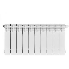 Радиатор биметаллический Stout (Стаут) Titan Ventil 350 10 секций нижнее правое подключение белый RAL 9016 (SRB-3320-035010)