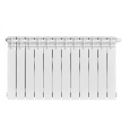 Радиатор биметаллический Stout (Стаут) Titan Ventil 500 12 секций нижнее правое подключение белый RAL 9016 (SRB-3320-050012)