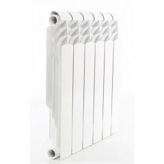Радиатор биметаллический секционный Gekon (Гекон) Bm 500 6 секций, 56.8х9.6х48 см (gbm50006f)