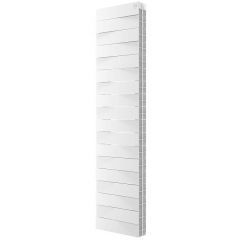 Радиатор биметаллический Royal Thermo (Роял Термо) PianoForte Tower 300 18 секций подключение нижнее белый