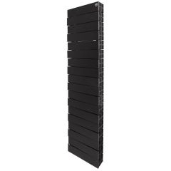 Радиатор биметаллический Royal Thermo PianoForte Tower 300 14 секций подключение нижнее черный