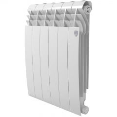 Радиатор биметаллический Royal Thermo (Роял Термо) Biliner B 500 Белый 6 секций