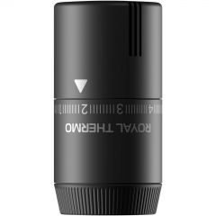 Термоголовка жидкостная Royal Thermo (Роял Термо) Design М30х1,5 (черный)