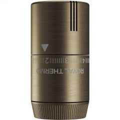 Термоголовка жидкостная Royal Thermo (Роял Термо) Design М30х1,5 (бронза)