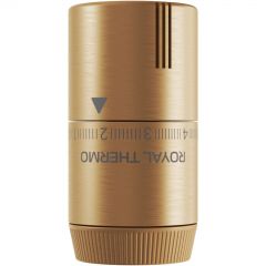Термоголовка жидкостная Royal Thermo (Роял Термо) Design М30х1,5 (золото матовое)