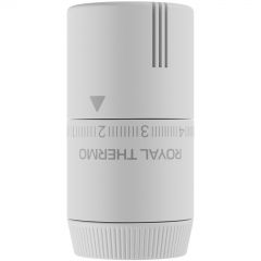 Термоголовка жидкостная Royal Thermo (Роял Термо) Design М30х1,5 (белый soft touch)