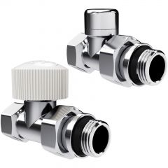 Набор термостатический прямой Royal Thermo (Роял Термо) Design 1/2М30х1,5 (Хром)