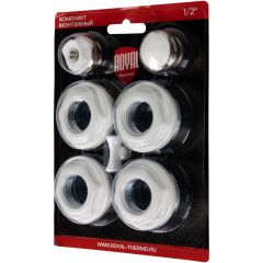 Комплект монтажный Royal Thermo (Роял Термо) 1х 1/2 белый