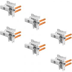 Комплект настенных кронштейнов Royal Thermo (Роял Термо) Insignia Design Fix RAL9016 х 6