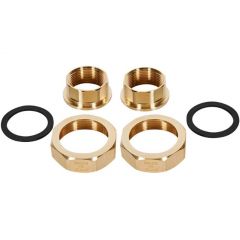 Присоединительный комплект Stout (Стаут) G2 x Rp 1 1/4 из латуни с прокладками (SPC-1011-000032) 1 шт.