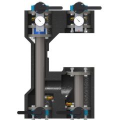 Насосная группа Elsen (Элсен) Powerbox 70, DN 65, фланцевая, без насоса, без смесителя, прямая (EFG65.010)