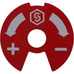 Синий-красный диск Stout (Стаут) для коллекторов распределительных (SMB 6801 000610)
