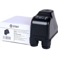 Реле давления Stout (Стаут) для водоснабжения PM5G, 1-5 бар, 1/4, с накидной гайкой. (SCS-0001-000005)