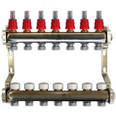 Коллекторный блок Gekon (Гекон), 1х3/4 дюйм, отводов 7 (GK 74107)