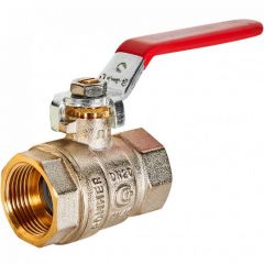 Кран шаровой Rommer (Роммер) ВР/ВР, ручка рычаг 1 1/2 (RBV-0001-2110340)