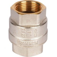 Клапан обратный пружинный Rommer (Роммер) муфтовый с металлическим седлом 1 (RVC-0001-000025)