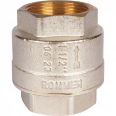 Клапан обратный пружинный Rommer (Роммер) муфтовый с металлическим седлом 1 1/2 (RVC-0001-000040)