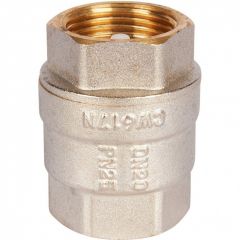 Клапан обратный пружинный Rommer (Роммер) муфтовый с пластиковым седлом 3/4 (RVC-0002-000020)