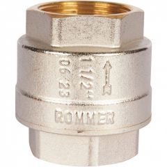 Клапан обратный пружинный Rommer (Роммер) муфтовый с пластиковым седлом 1 1/2 (RVC-0002-000040)