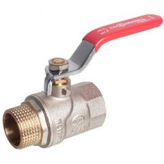 Кран шаровой Kromwell 3/4 дюйм, ВР-НР, ручка усиленный рычаг (EU.YT1283040 34_k)