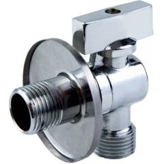 Кран угловой Ganzer (Ганзер) Хром 1/2 х 1/2 (GZR33(83)
