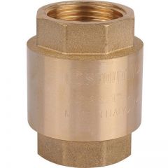Клапан обратный пружинный Stout (Стаут) муфтовый с пластиковым седлом 1 (SVC-0012-000025)