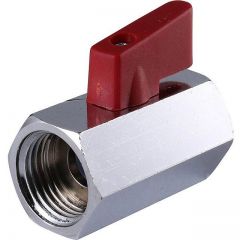 Кран шаровой мини Stout (Стаут) муфтовый 1/2 (SVB-0021-000015)