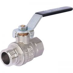 Кран шаровой стандартнопроходной Stout (Стаут) ВР/НР, ручка рычаг 1 (SVB-0013-000025)