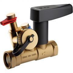 Клапан ручной Flamco (Фламко) балансировочный NexusValve Fluctus FODRV DN15H с дренажем Кvs 2,49 (MN80597.533)