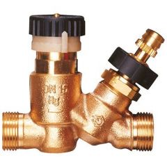 Вентиль термостатический Flamco (Фламко) циркуляционный NexusValve TW, внеш. рез, без изол, DN 15, рег. 50-60 град. C (M1206345)