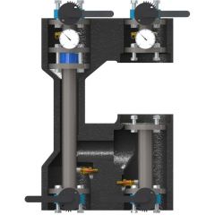 Насосная группа Elsen (Элсен) Powerbox 33, фланцевая, без насоса, без смесителя, прямая DN 50 (EFG50.010)